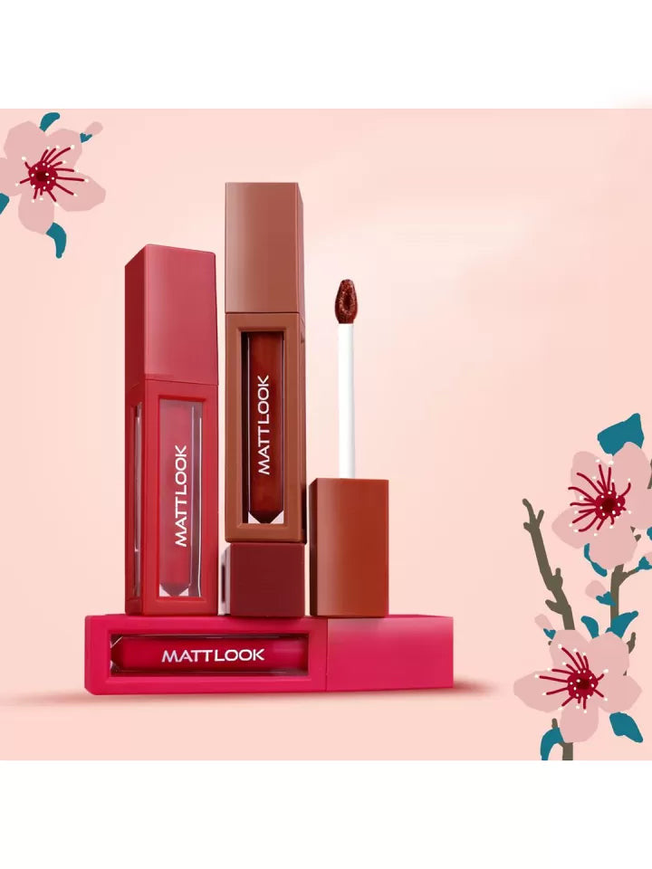 MATTLOOK Stayxtend Non Sticky
Lip Mousse Enriched With Vitamin water proof