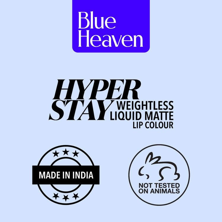 Hyper Stay Liquid Matte Lipstick | Long-lasting Non-Transfer Matte Lipstick for Women 24 hrs stay