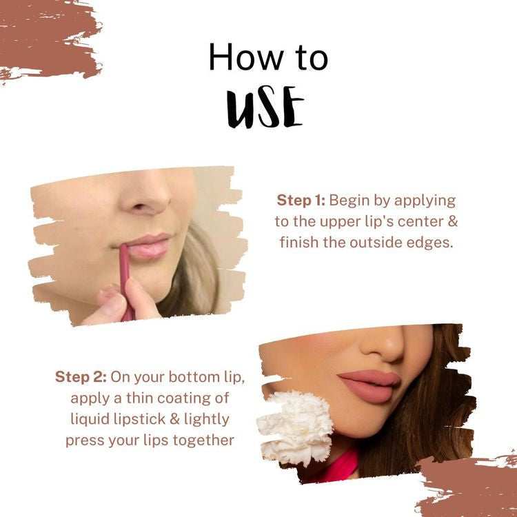LOVE EARTH Liquid Mousse
Lipstick| long lasting|24 hours waterproof