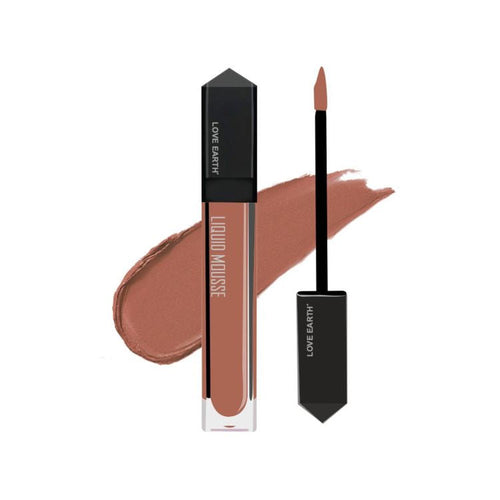 LOVE EARTH Liquid Mousse
Lipstick| long lasting|24 hours waterproof