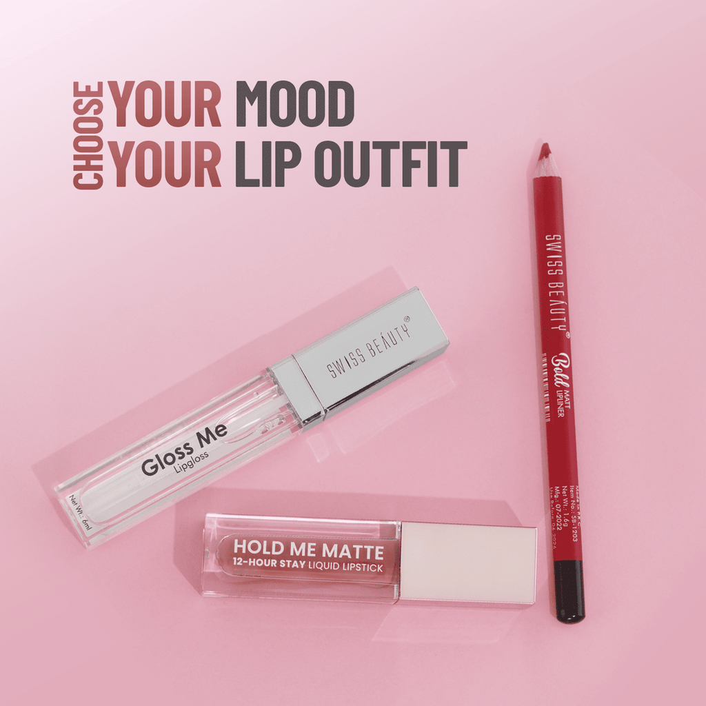 Luxneo Line & Fine Lip Duo with Lip Liner & HD Matte Lipstick |
Matte Finish Long-Lasting Non-Drying
