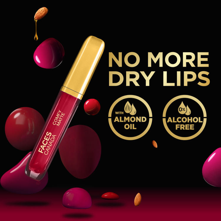 Faces Canada
Comfy Matte Liquid Lipstick