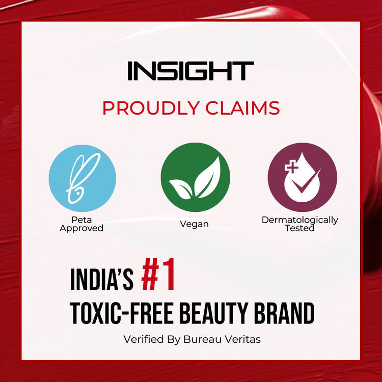 Insight Cosmetics Non Transfer Liquid Lipstick Matte Texture
Waterproof|