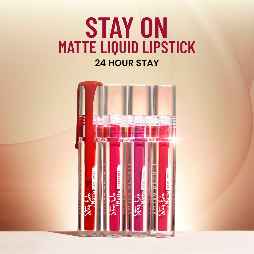 SWISS BEAUTY STAY ON MATTE
LIQUID LIPSTICK