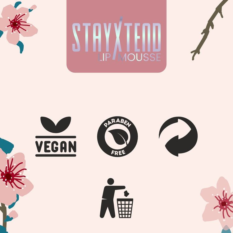 MATTLOOK Stayxtend Non Sticky
Lip Mousse
Enriched With Vitamin water proof