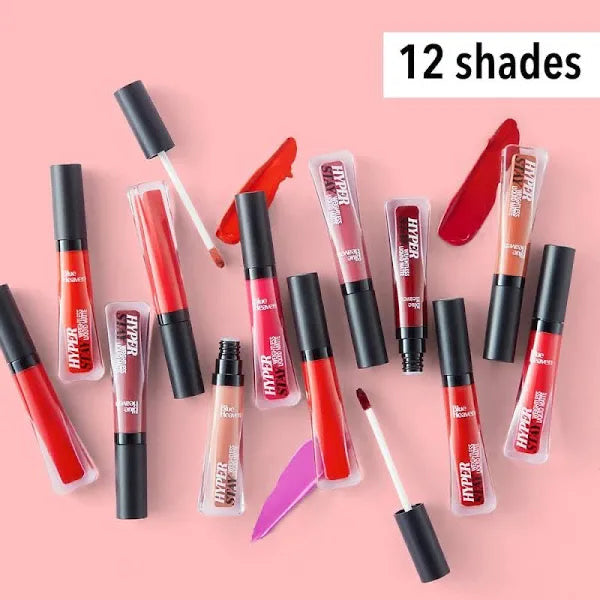 Hyper Stay Liquid Matte Lipstick | Long-lasting Non-Transfer Matte Lipstick for Women 24 hrs stay