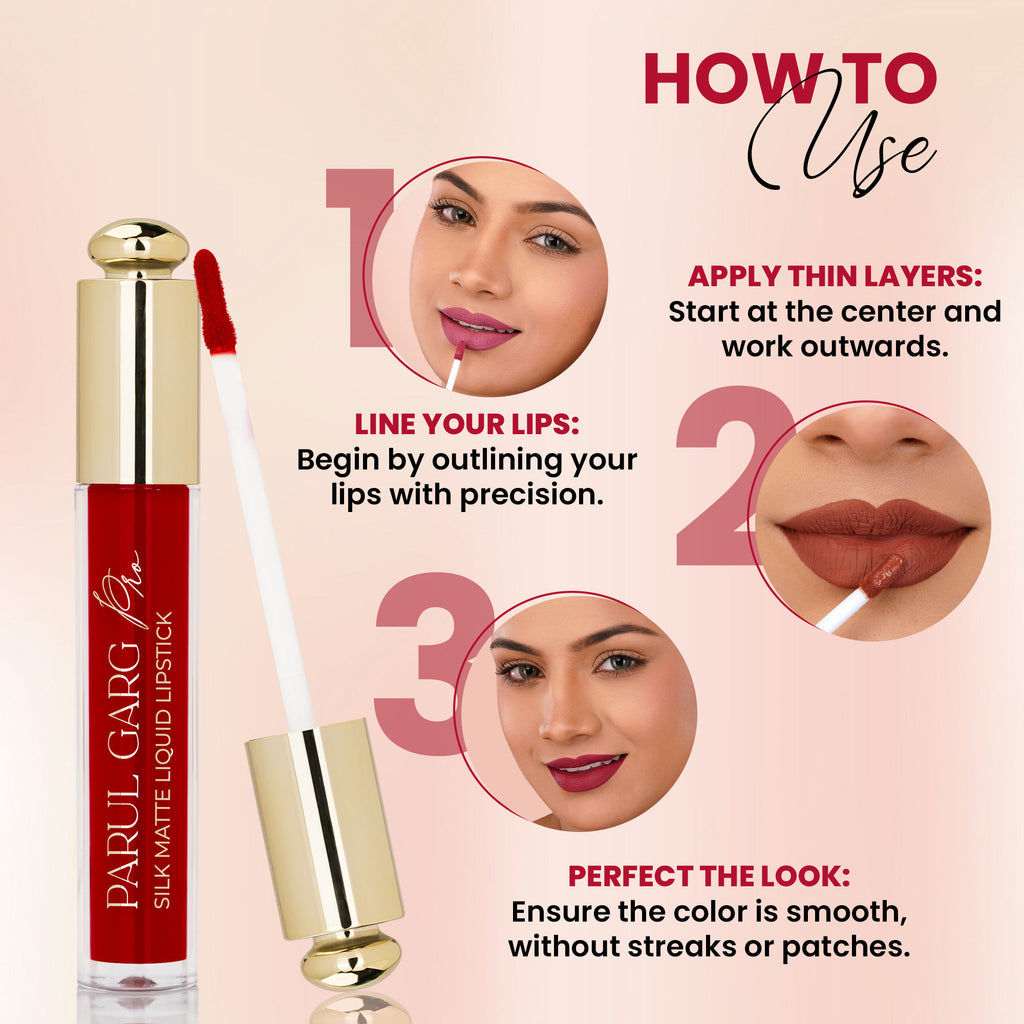 Parul Garg Beauty Silk Matte Liquid Lipstick