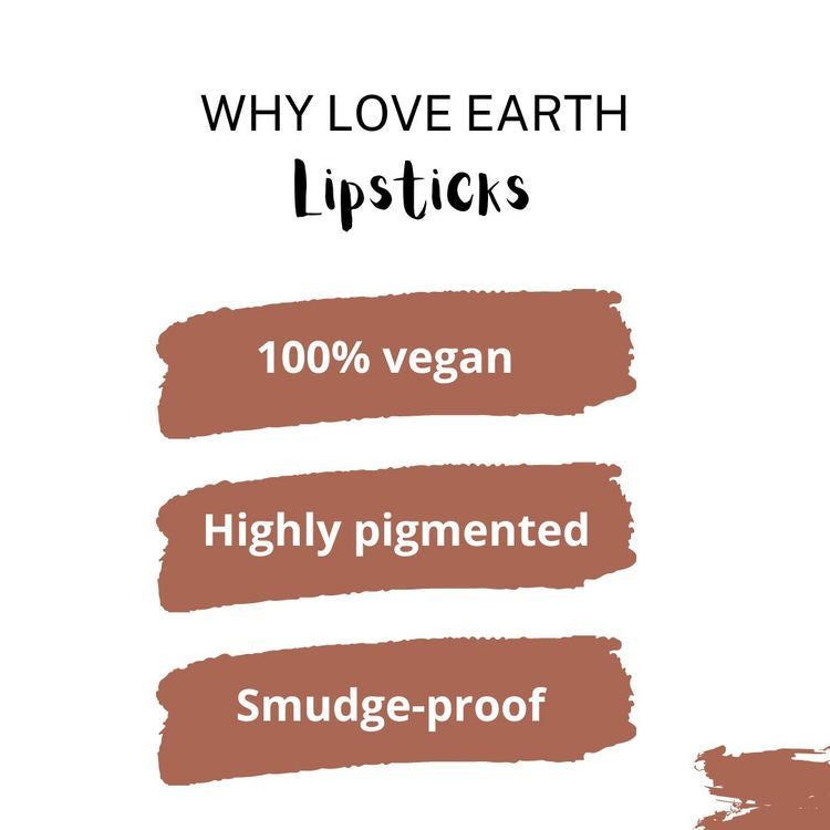 LOVE EARTH Liquid Mousse
Lipstick| long lasting|24 hours waterproof